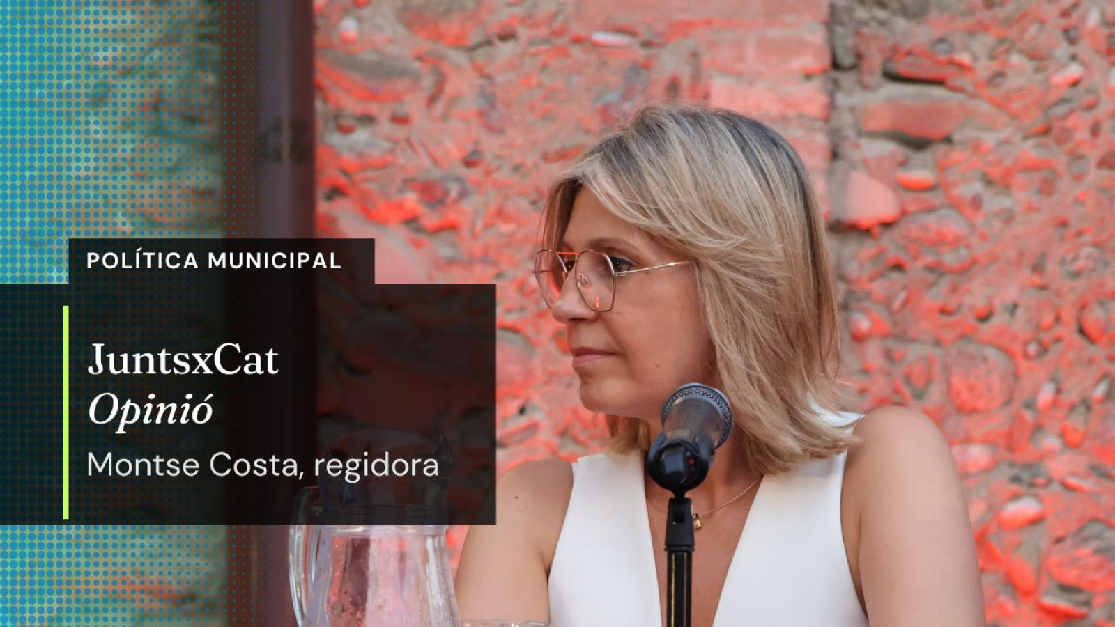 Article d'opinió de Montse Costa, regidora del partit