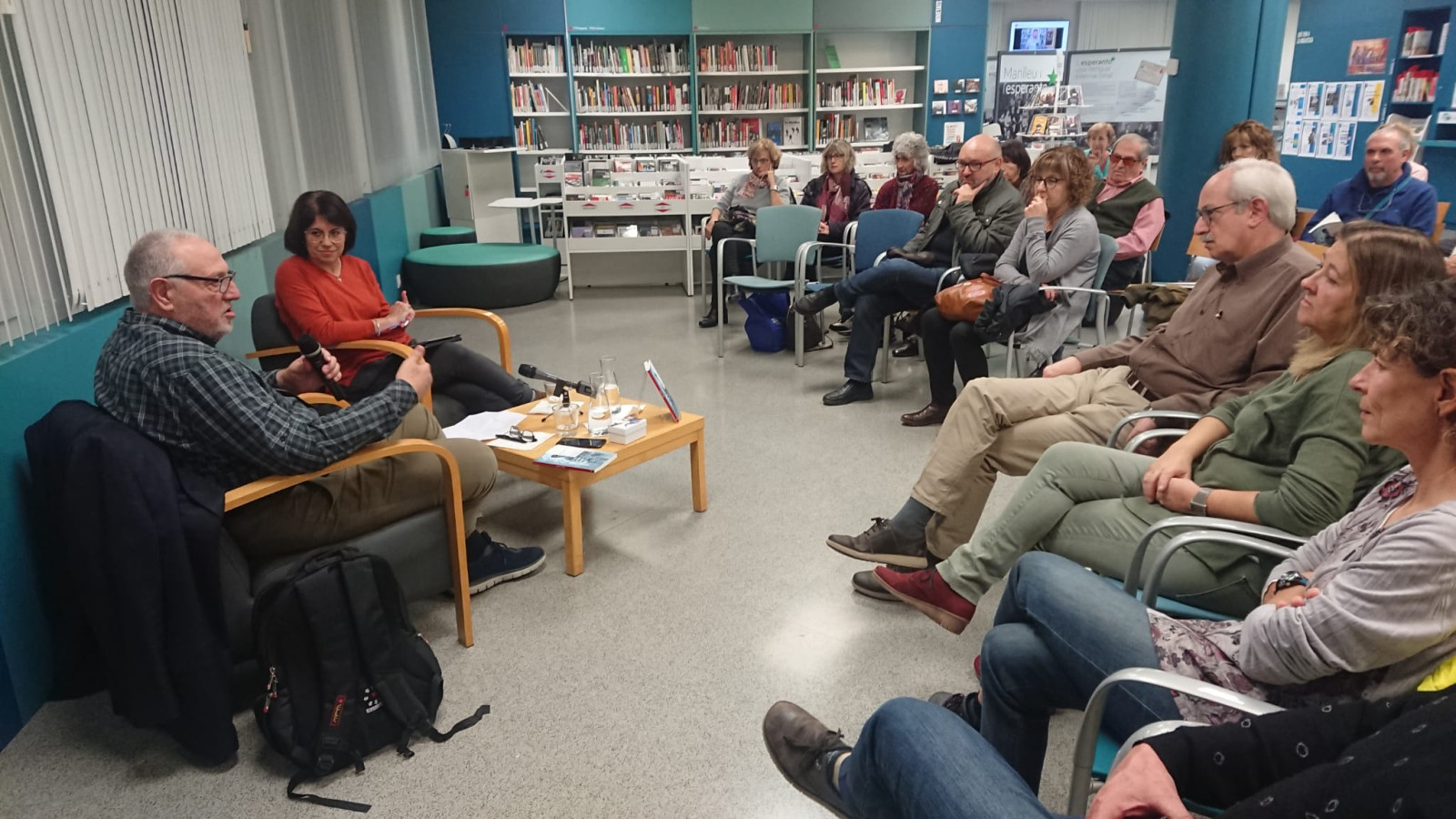 Una presentació prèvia d'Orriols, a la Biblioteca municipal