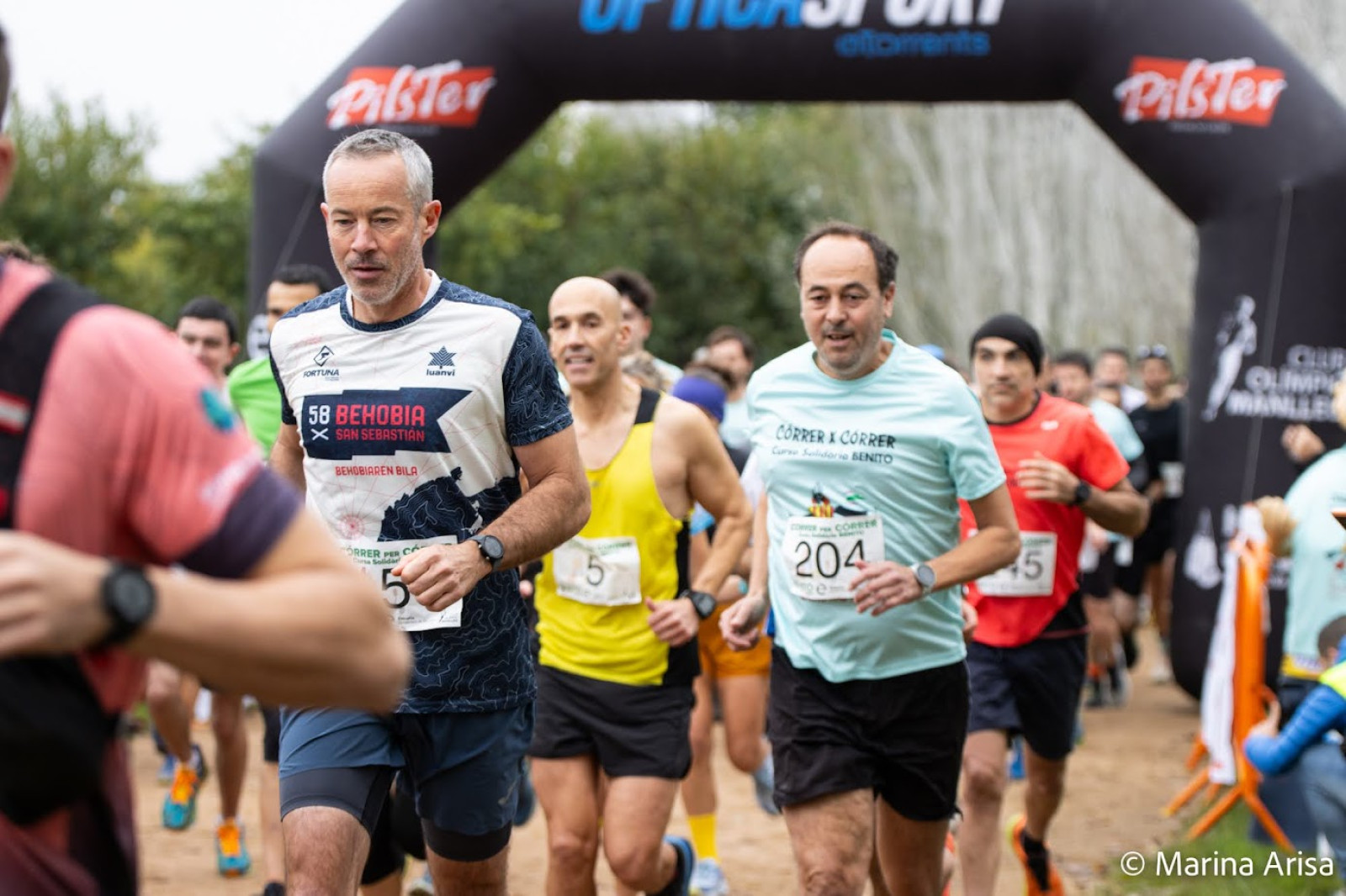 Un moment de l'edició anterior de la Córrer per Córrer