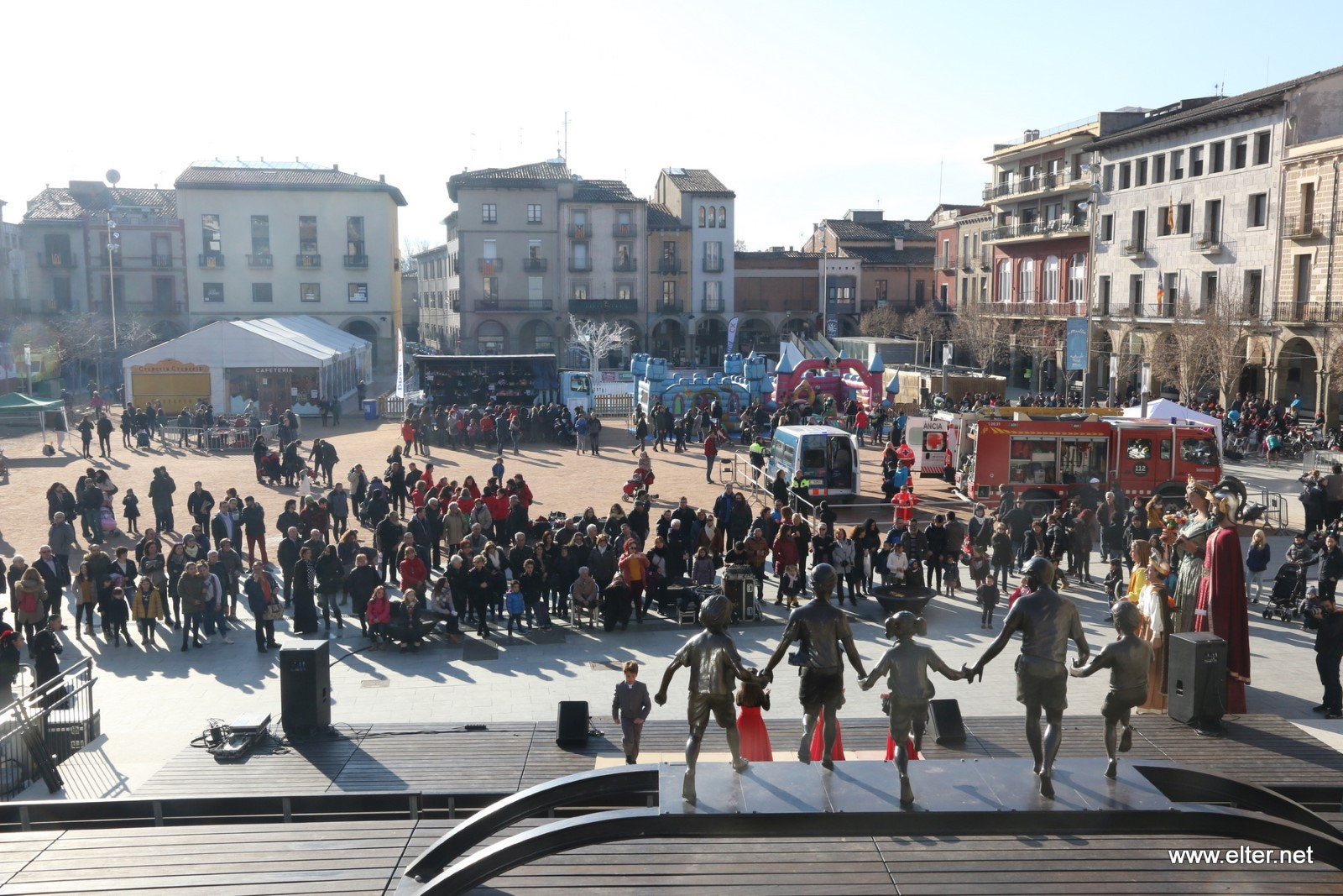 Una edició de La Marató a Manlleu