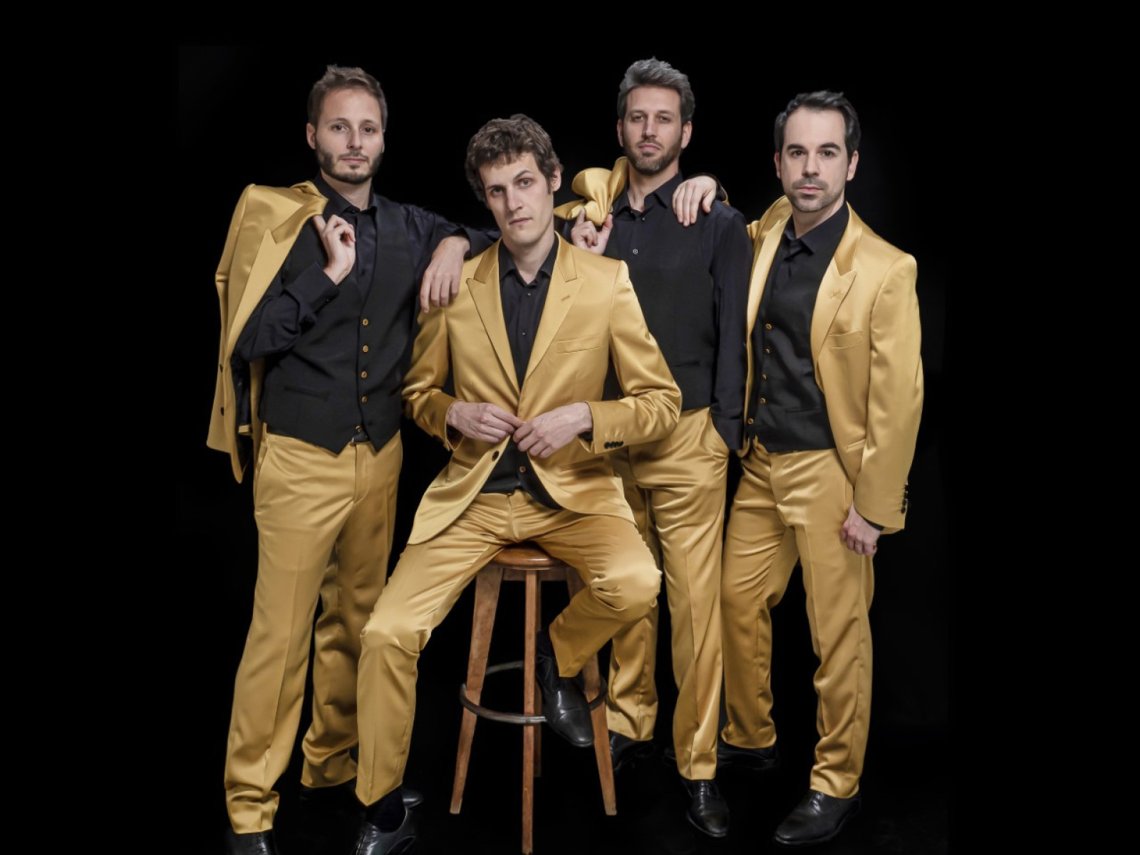 Una de les formacions de referència del gènere Barbershop