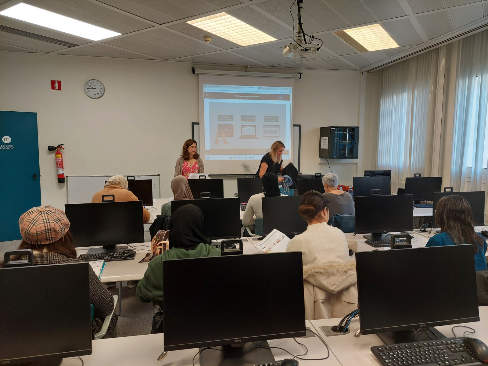 Una de les formacions del programa Més Digitals