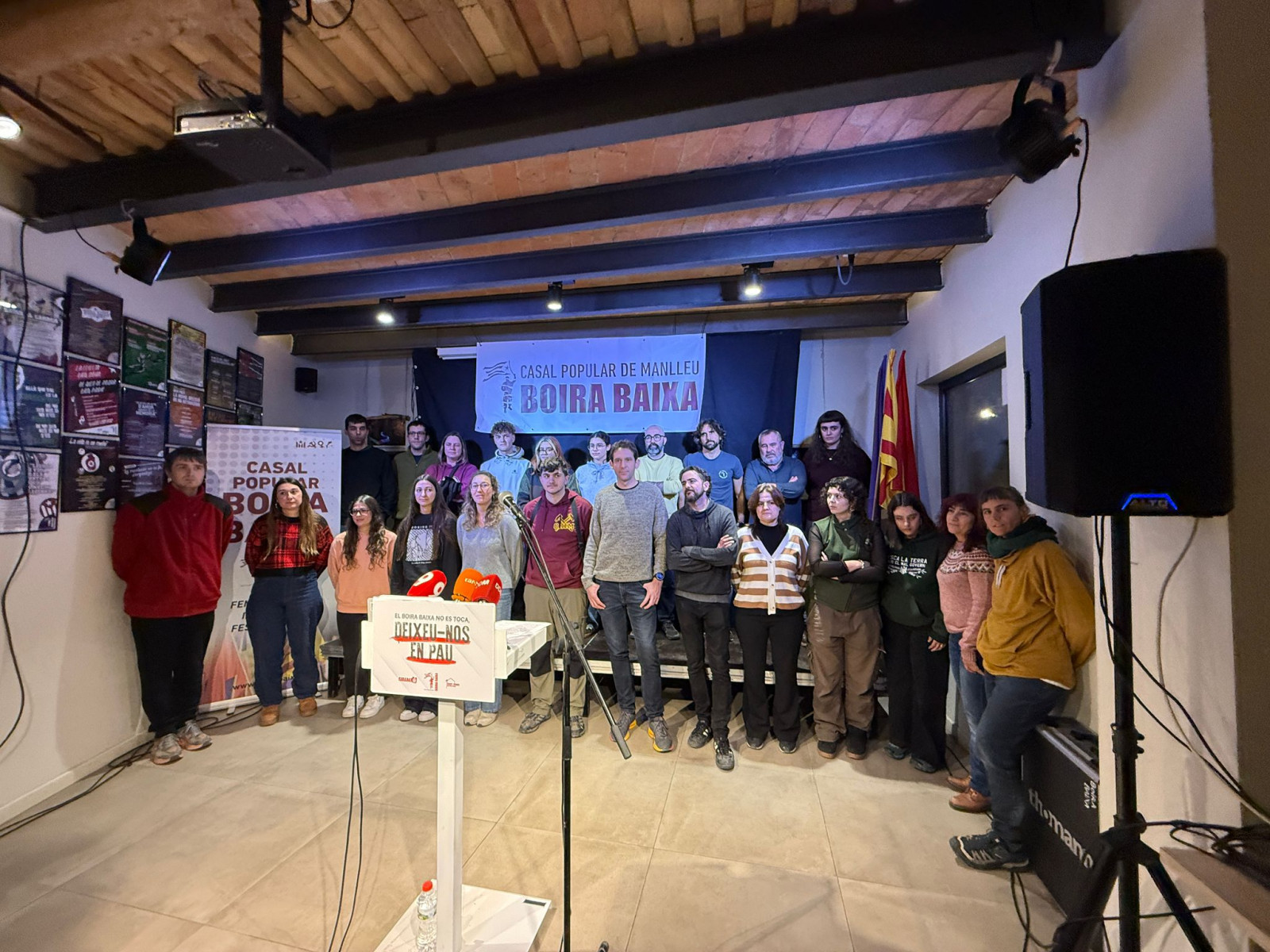 Amb la campanya presentada, el Casal Popular Boira Baixa fa públic el seu desacord amb les actuacions municipals