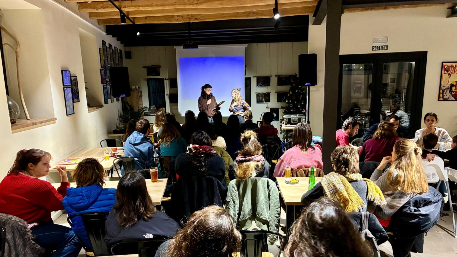 Un acte al Casal Popular