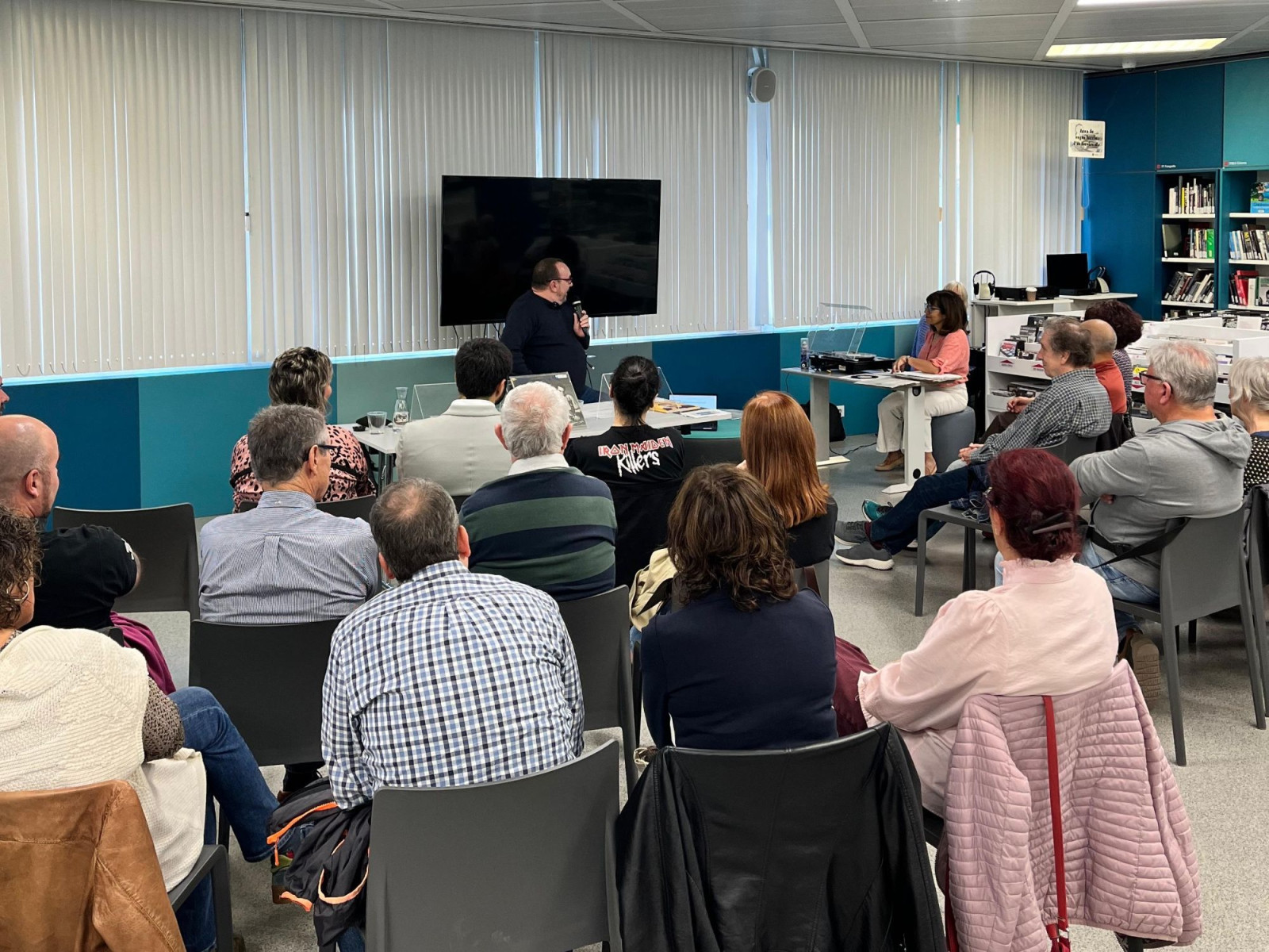 Una sessió de la Vinilteca