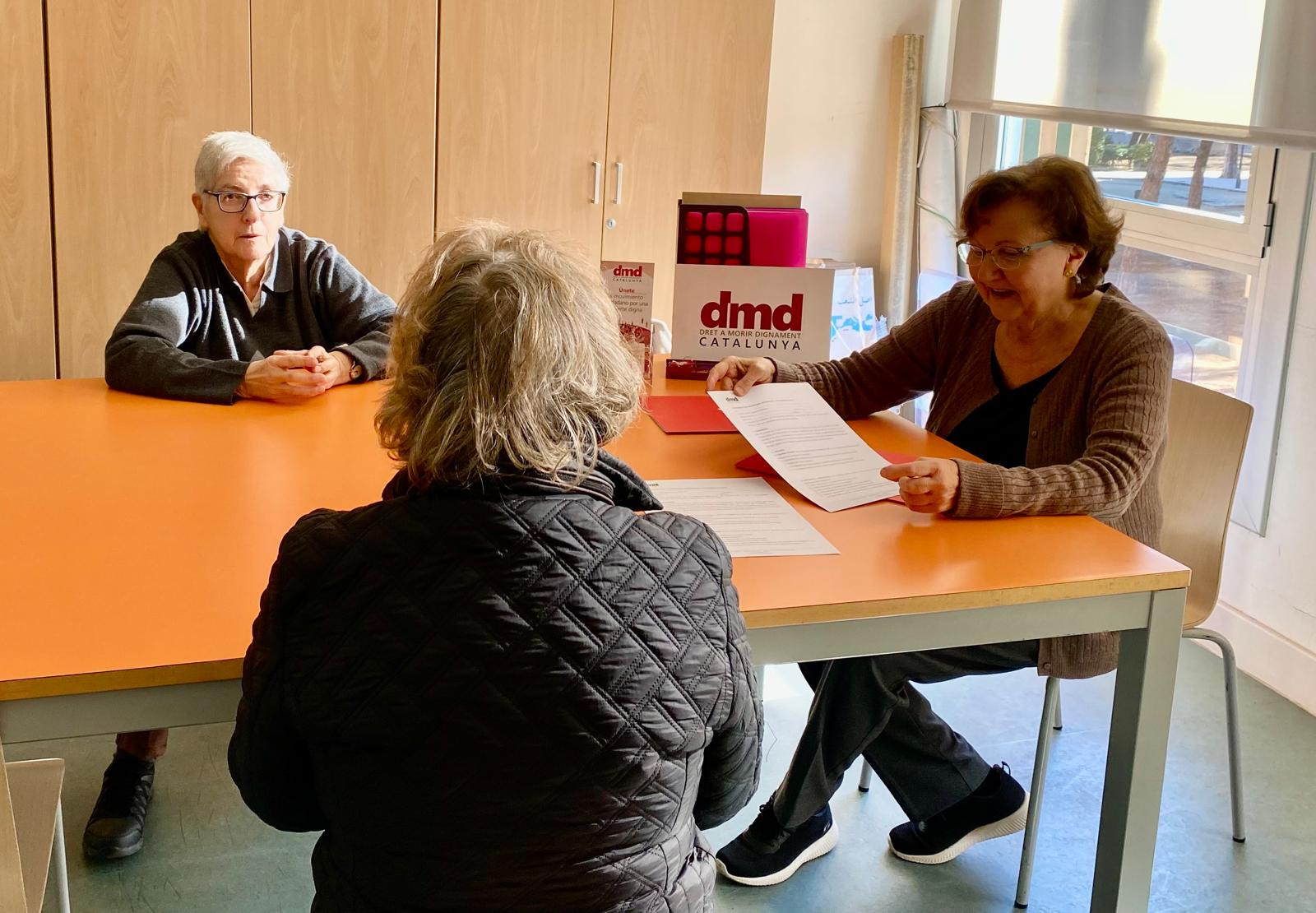 DMD és una entitat que defensa la llibertat de decidir el moment i la manera de finalitzar la vida