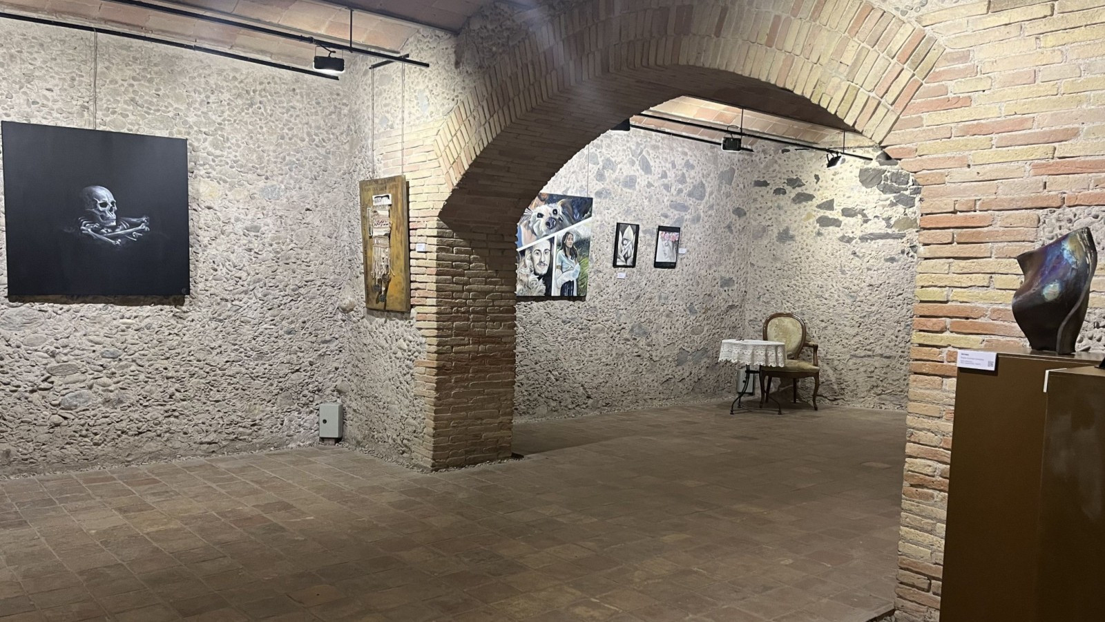 La mostra d'art es podrà visitar durant el mes de març