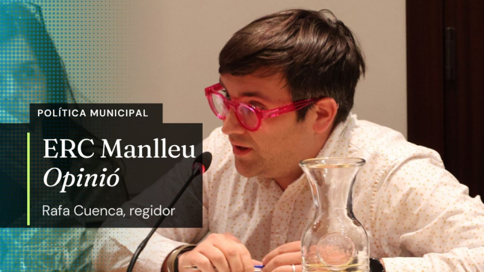 Rafa Cuenca, regidor del partit