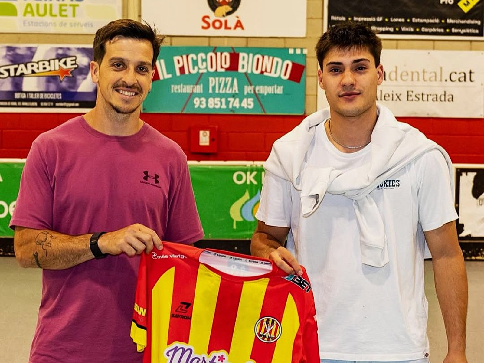 Casanovas aportarà gol i experiència als quadribarrats